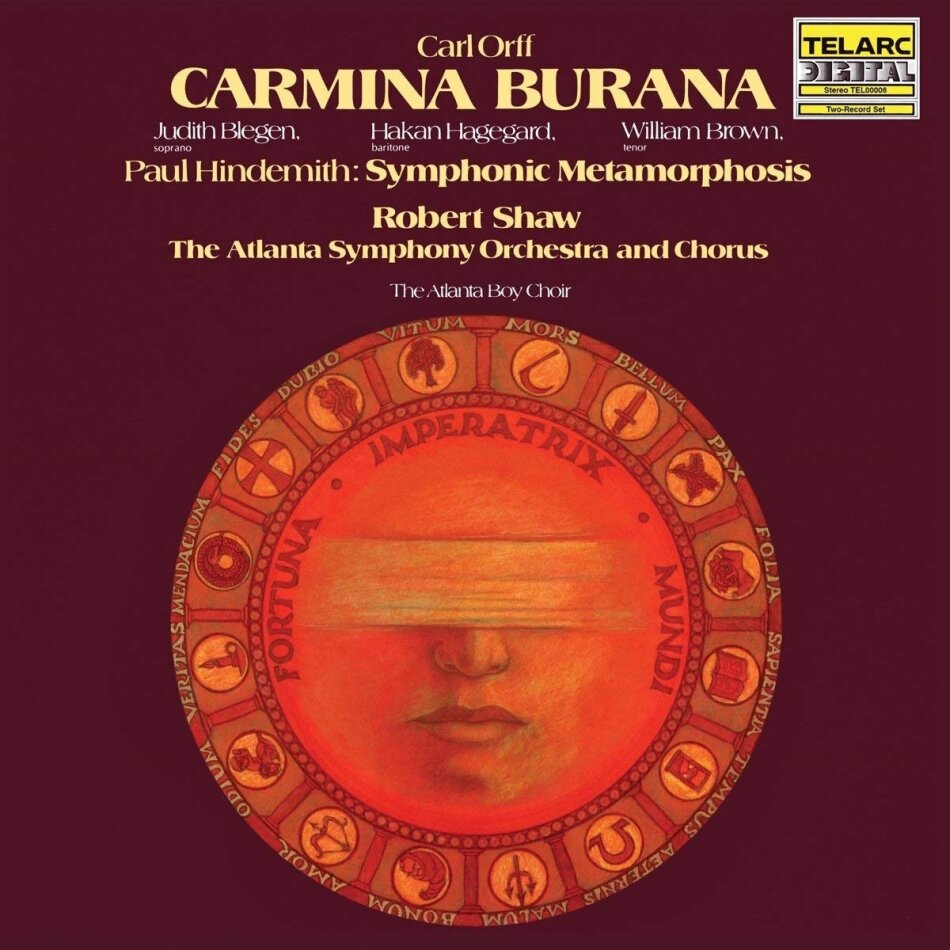 Carl Orff (1895-1982), Robert Shaw & Atlanta Symphony Orchestra - Carmina Burana 2 LPs
