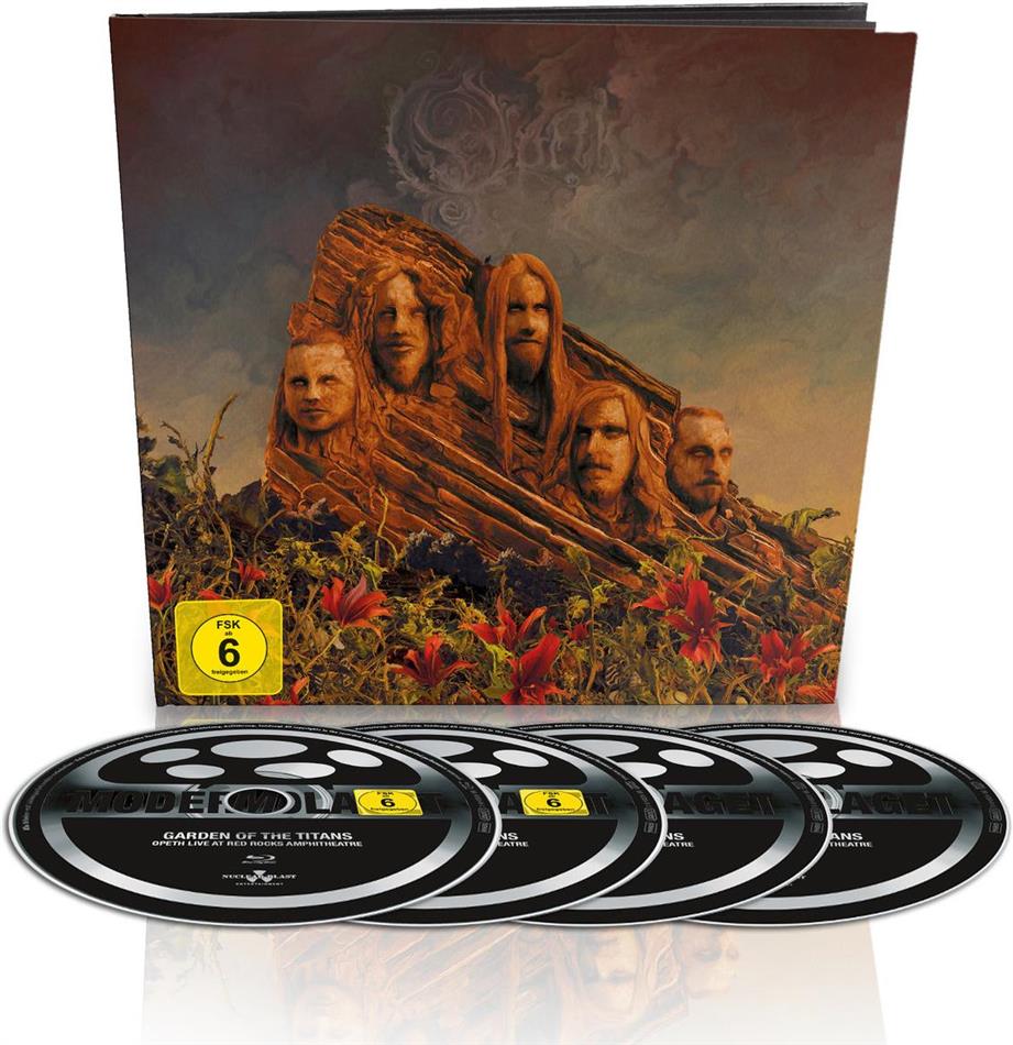Opeth - Garden of the Titans - Live at Red Rocks Amphitheatre Earbook, Limited Edition, Blu-ray + DVD + 2 CDs