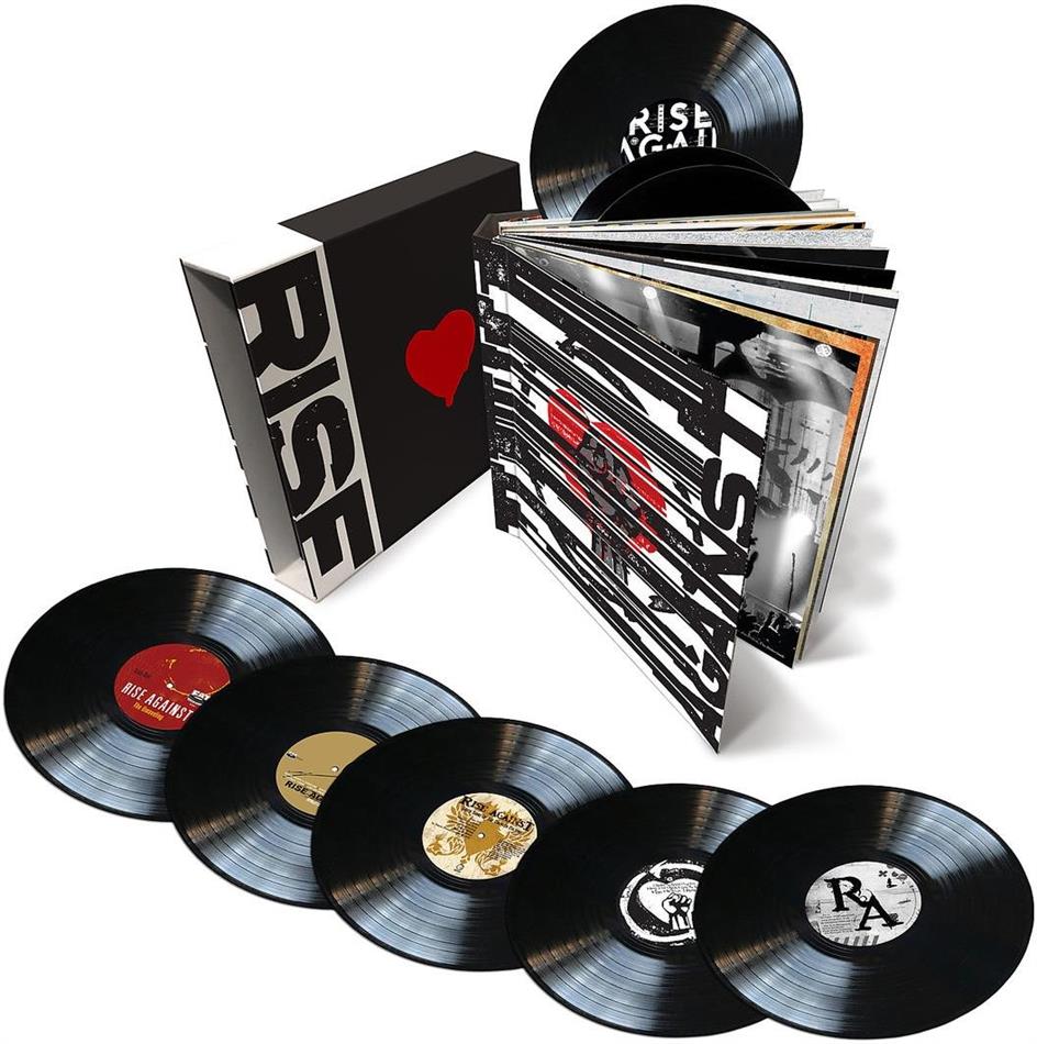 Rise Against - Career Vinyl Book Oversize Item, Boxset, 8 LPs