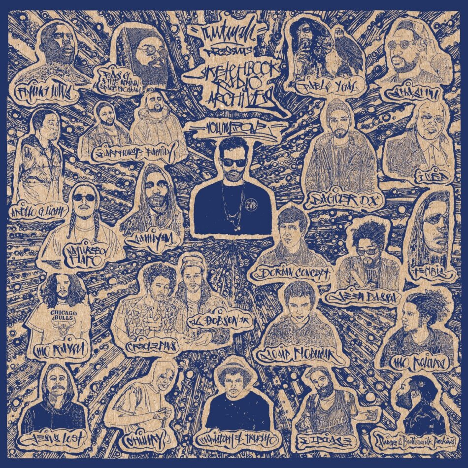 Kutmah - Sketchbook Radio Archives Volume 1 2 LPs