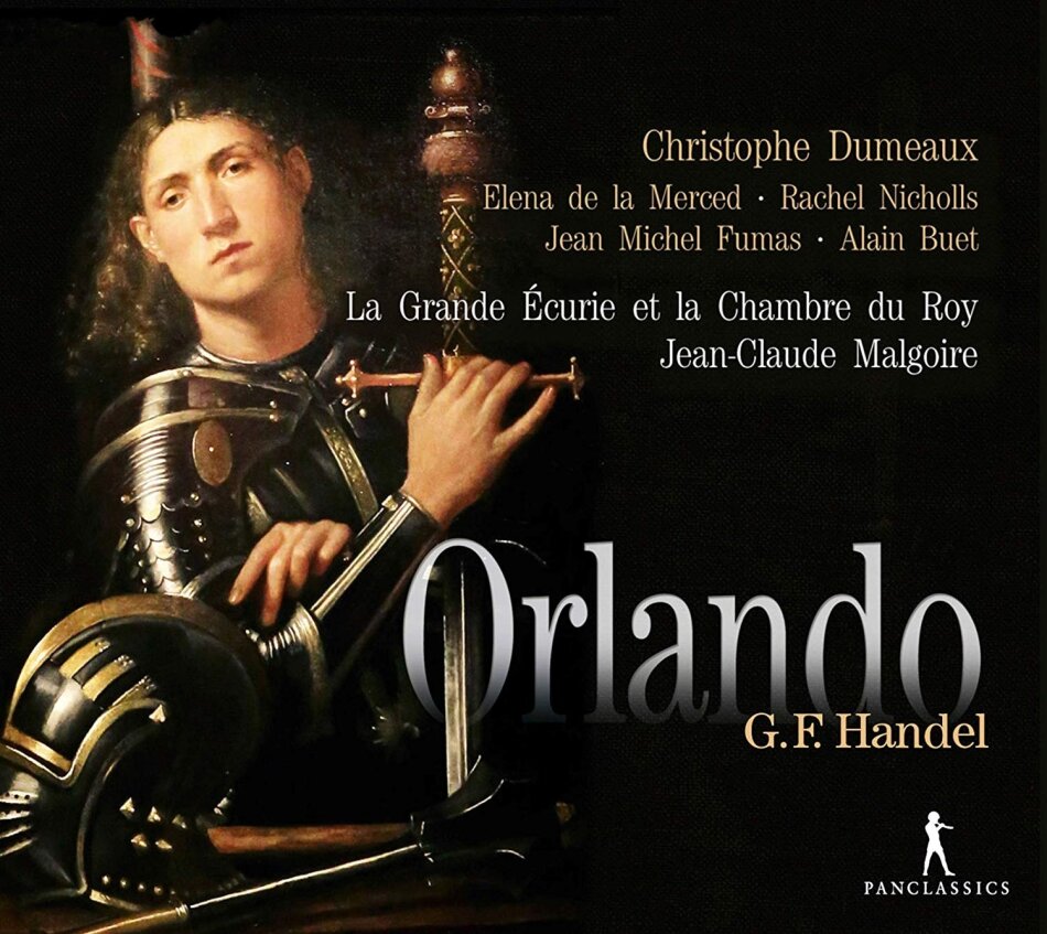 Christophe Dumaux, Georg Friedrich Händel (1685-1759), Jean-Claude Malgoire & La Grande Ecurie Et La Chambre Du Roy - Orlando 3 CDs