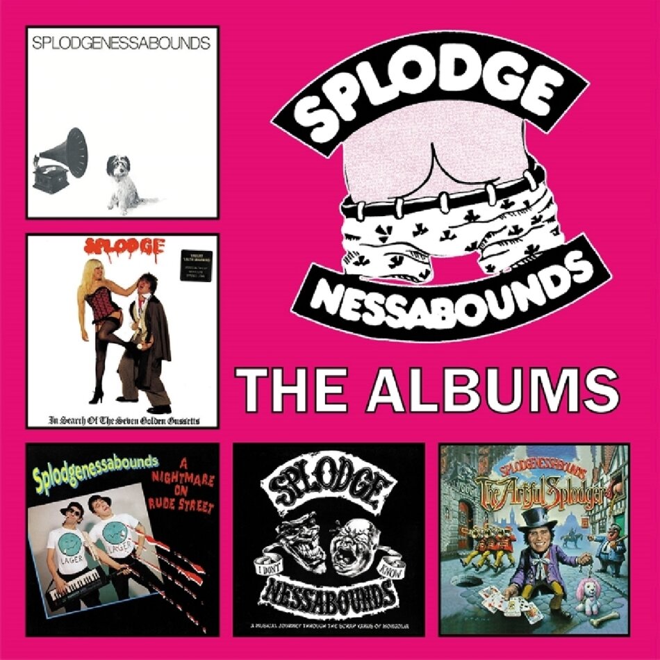 Splodgenessabounds - The Albums Boxset, 5 CDs