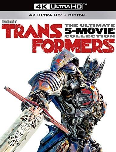 Transformers 1-5 - The Ultimate 5-Movie Collection 5 4K Ultra HDs + 5 Blu-rays