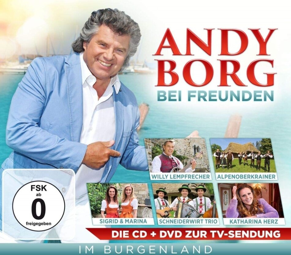 Andy Borg Bei Freunden Im Burgenland 2 CDs