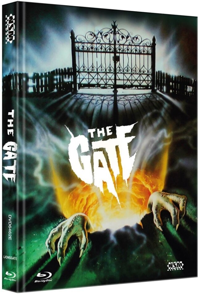 The Gate (1987) Cover E, Édition Limitée, Mediabook, Blu-ray + DVD
