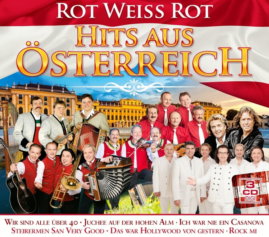 Hits Aus Österreich - Rot Weiss Rot 3 CDs