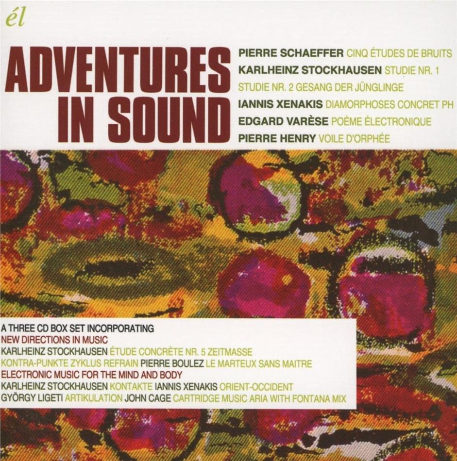 Karlheinz Stockhausen (1928-2007) - Adventures In Sound Box, 3 CDs