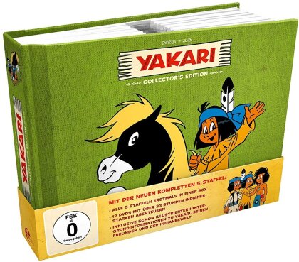 Yakari - Staffel 1-5 (Collector's Edition, 12 DVDs)