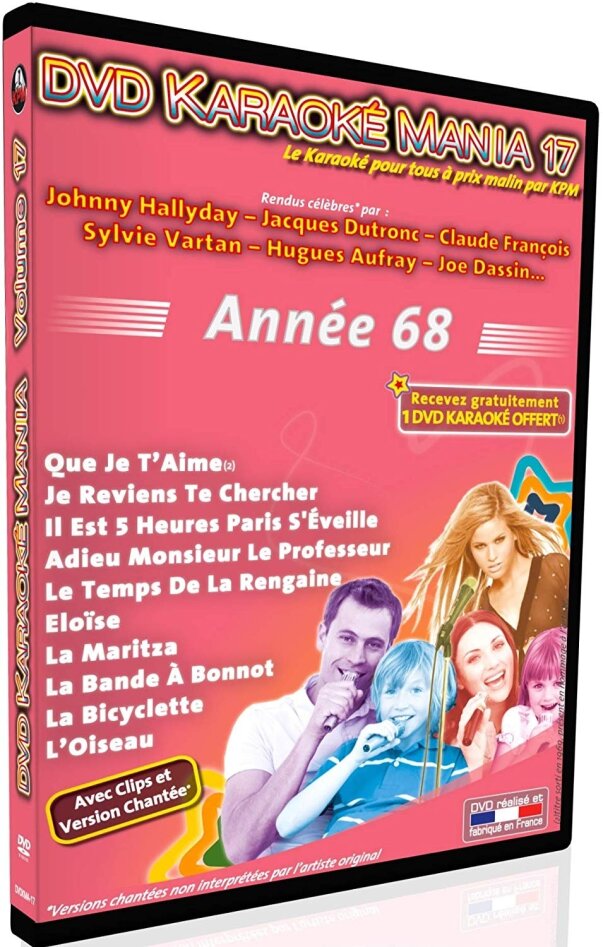Karaoke - Karaoke Mania: Vol.17 - Année 68