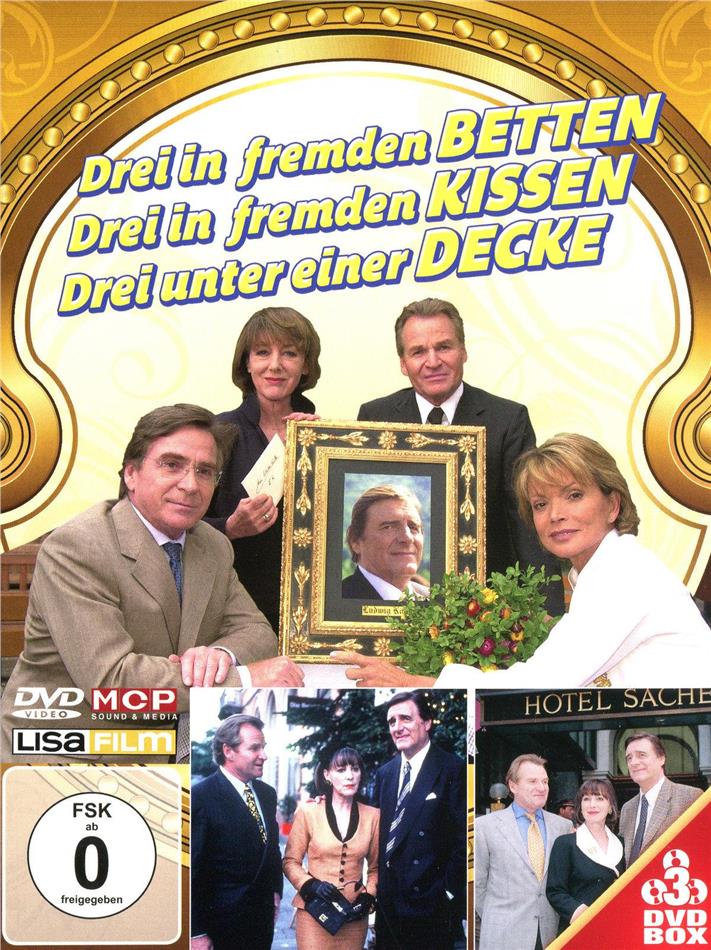 Drei in fremden Betten / Drei in fremden Kissen / Drei unter einer Decke 3 DVDs