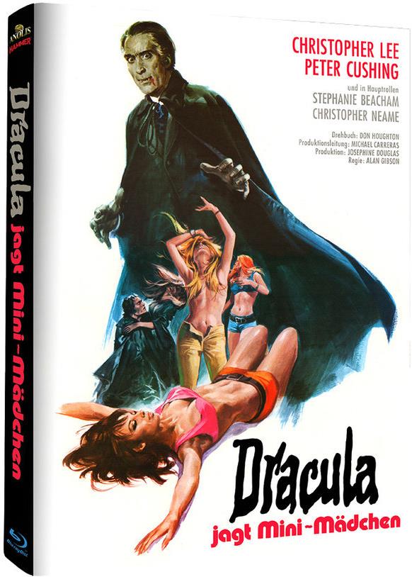 Dracula jagt Mini-Mädchen (1972) Hammer Edition, Cover B, Limited Edition, Mediabook