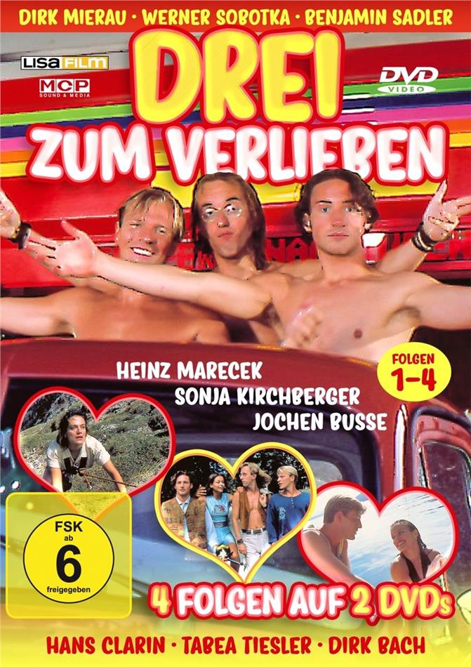 Drei zum Verlieben - Folgen 1-4 2 DVD