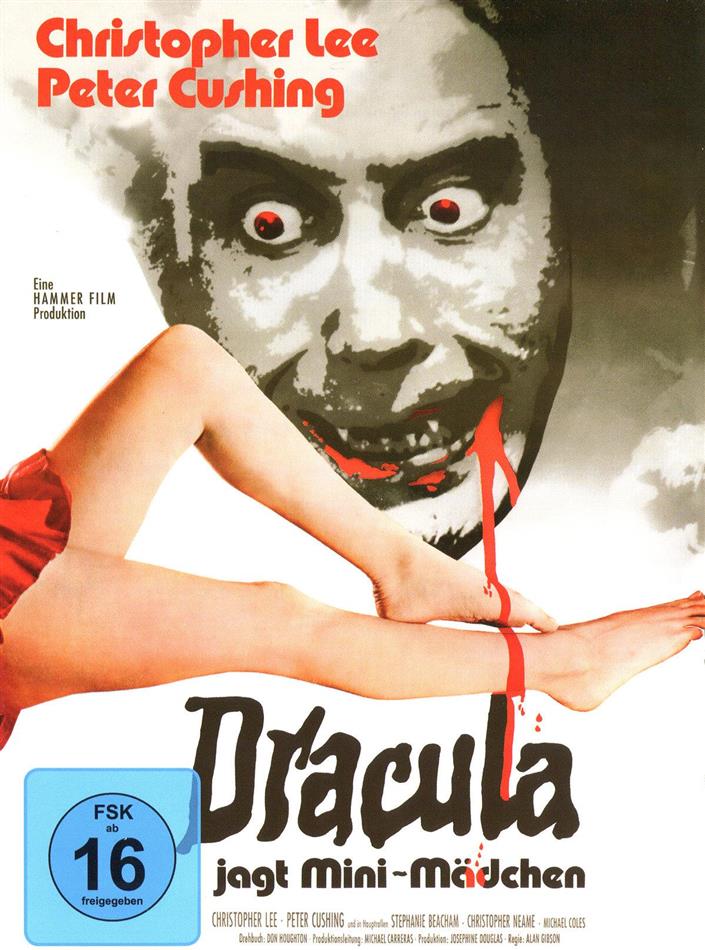 Dracula jagt Mini-Mädchen (1972) Hammer Edition, Cover A, Limited Edition, Mediabook