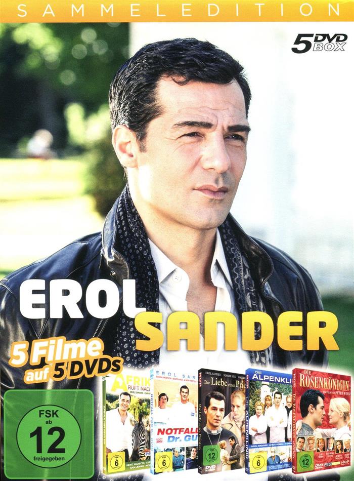 Erol Sander - 5 Filme 5 DVDs