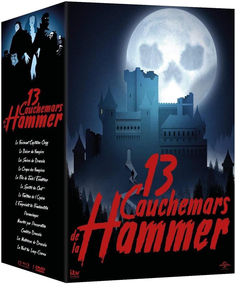 13 cauchemars de la Hammer Limited Edition, 12 Blu-rays + DVD