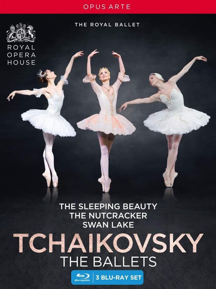 Royal Ballet & Orchestra of the Royal Opera House - Tchaikovsky: The Ballets - Swan Lake / Sleeping Beauty / The Nutcracker Opus Arte, 3 Blu-rays
