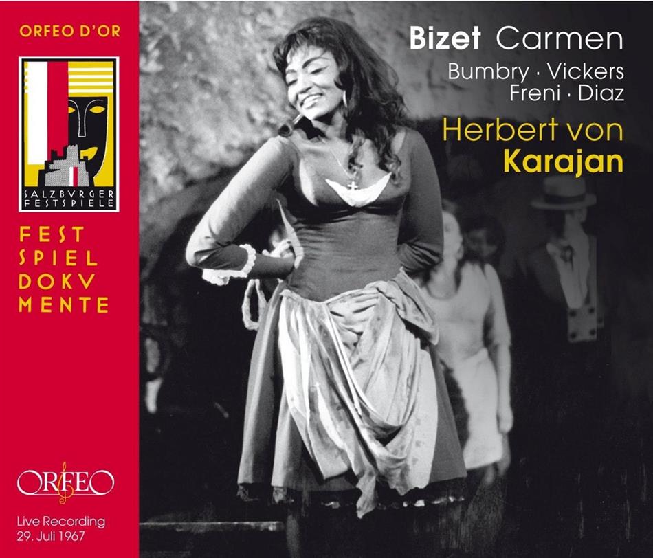 Grace Bumbry, Jon Vickers, Georges Bizet (1838-1875) & Wiener Philharmoniker - Carmen 3 CD