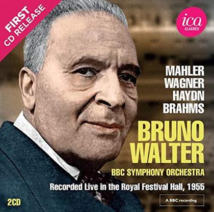 Gustav Mahler (1860-1911), Richard Wagner (1813-1883), Franz Joseph Haydn (1732-1809), Johannes Brahms (1833-1897), &hellip; - Recorded Live In The Royal Fesitval Hall, 1955 (ICA Classics, ICA Legacy, 2 CDs)