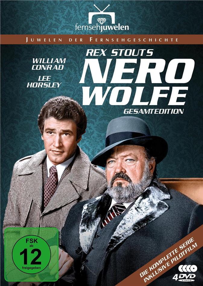 Nero Wolfe - Alle 14 Folgen plus Pilotfilm Fernsehjuwelen, 4 DVD