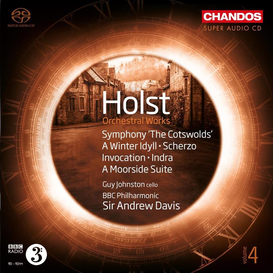 Gustav Holst (1874-1934), Sir Andrew Davis, Guy Johnston & BBC Philharmonic - Orchestral Works Vol. 4 Hybrid SACD