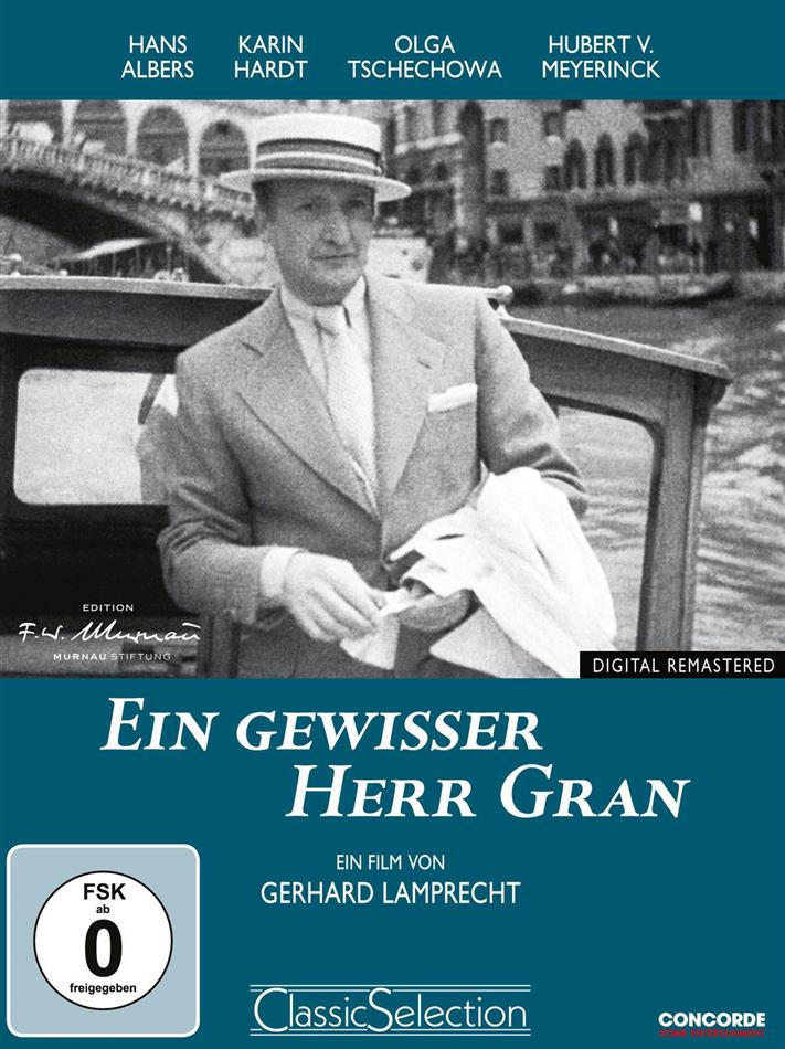 Ein gewisser Herr Gran (1933) Classic Selection, Remastered