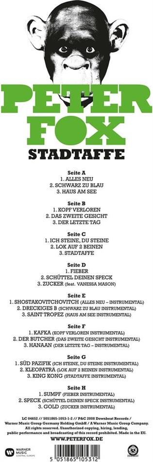 Peter Fox (Seeed) - Stadtaffe Special Edition, 4 LPs