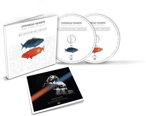 Antonello Venditti - Sotto Il Segno Dei Pesci Édition 40ème Anniversaire, Édition Deluxe, 2 CD
