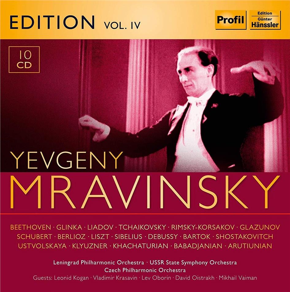 Evgeny Mravinsky - Evgeny Mravinsky Edition Vol. 4 10 CD