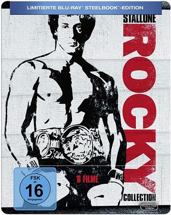Rocky Collection (Limited Edition, Steelbook, 6 Blu-rays)
