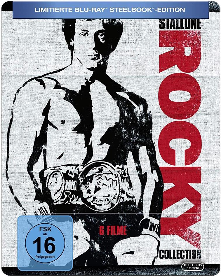 Rocky Collection Limited Edition, Steelbook, 6 Blu-rays