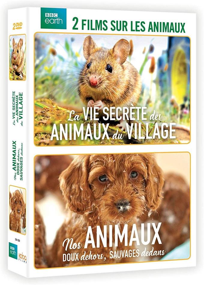 La vie secrète des animaux du village / Nos animaux, doux dehors, sauvages dedans BBC Earth, 2 DVDs