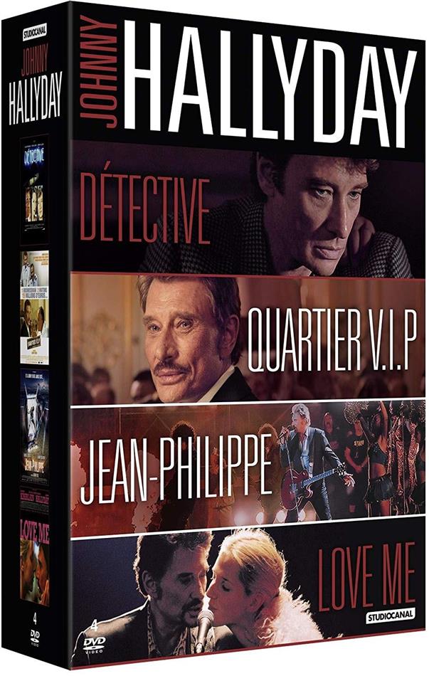 Johnny Hallyday - Détective / Quartier V.I.P / Jean-Philippe / Love Me 4 DVD