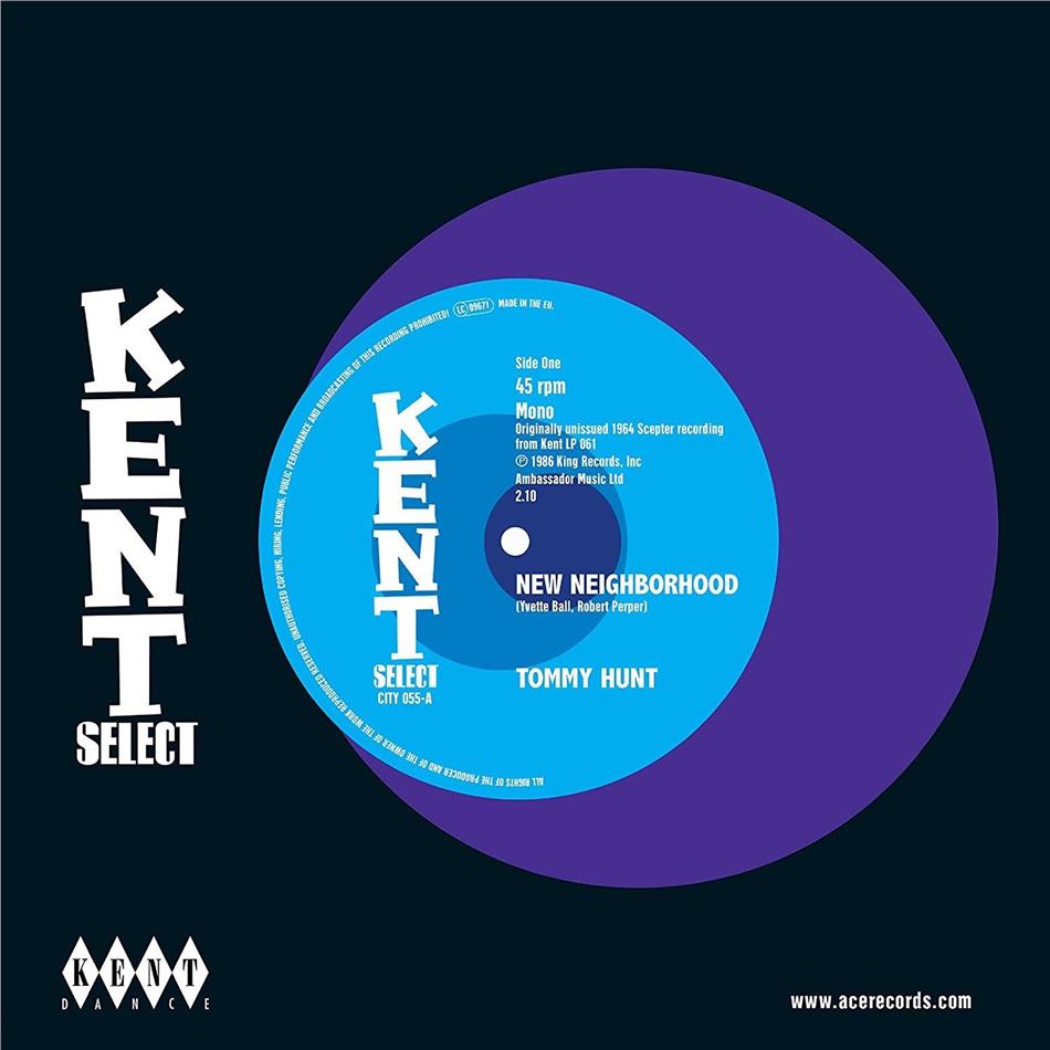 Tommy Hunt - New Neighborhood 7" Single