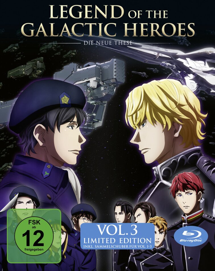 Legend of the Galactic Heroes - Die Neue These - Vol. 3 + Sammelschuber, Limited Edition