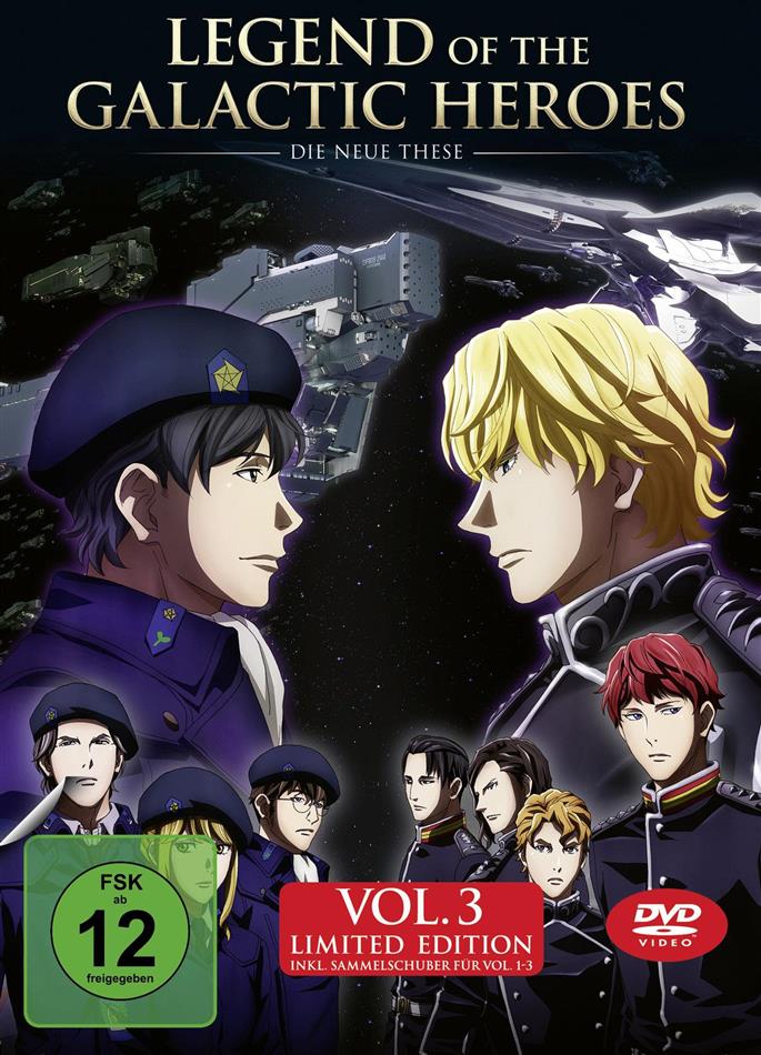 Legend of the Galactic Heroes - Die Neue These - Vol. 3 + Sammelschuber, Edizione Limitata