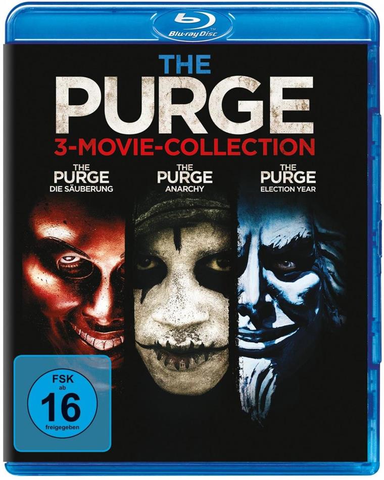 The Purge - 3-Movie Collection 3 Blu-rays