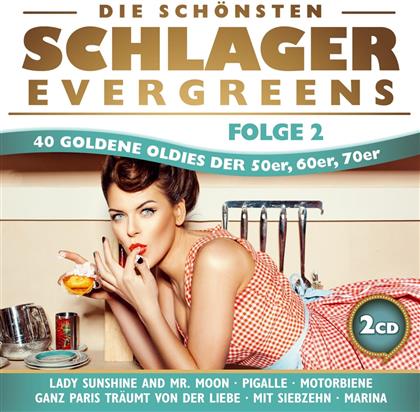 Die Sch&ouml;nsten Schlager Evergreens Vol. 2 (2 CDs)