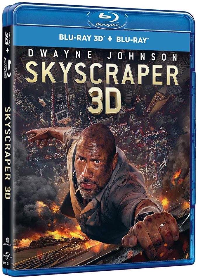 Skyscraper (2018) Blu-ray 3D + Blu-ray