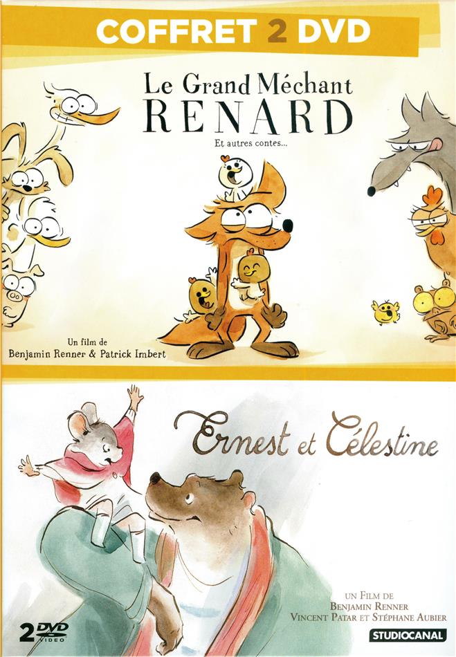 Le Grand Méchant Renard et autres contes... / Ernest et Célestine 2 DVD