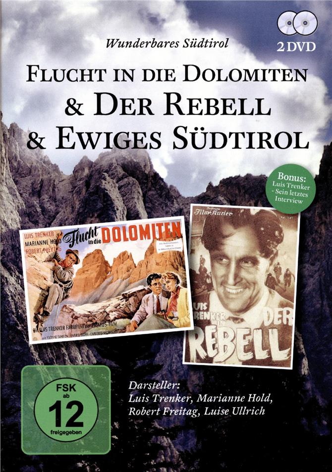 Flucht in die Dolomiten / Der Rebell / Ewiges Südtirol 2 DVD