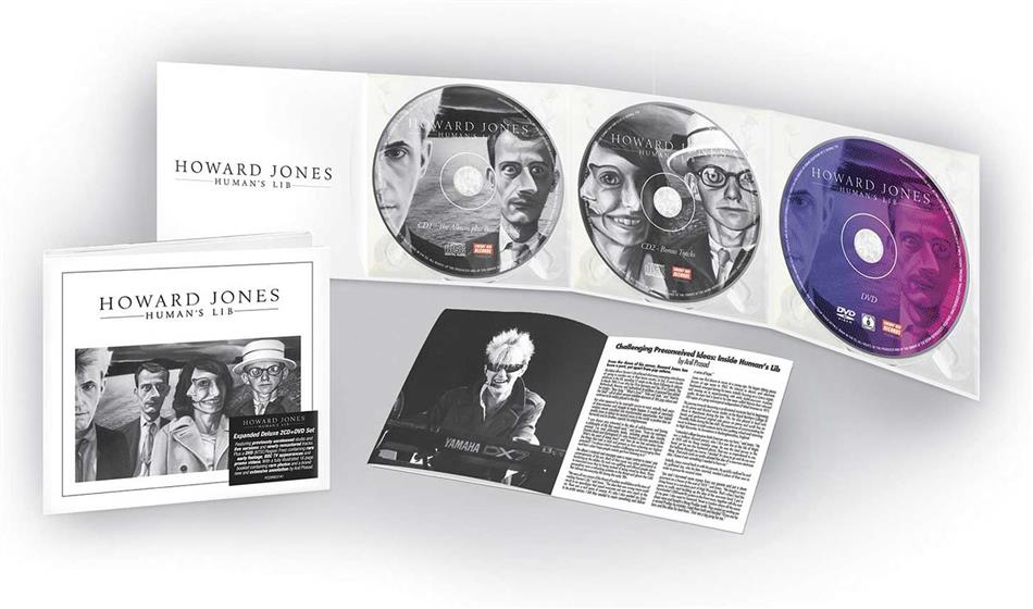 Howard Jones - Human's Lib 2018 Reissue, Deluxe Expanded Edition, 2 CDs + DVD