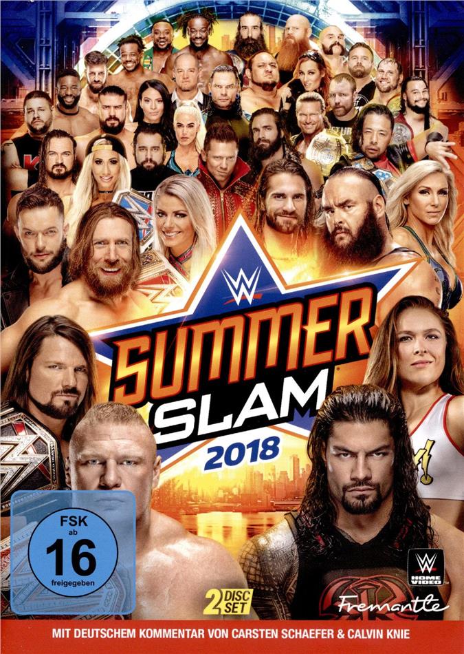 WWE: Summerslam 2018 2 DVDs