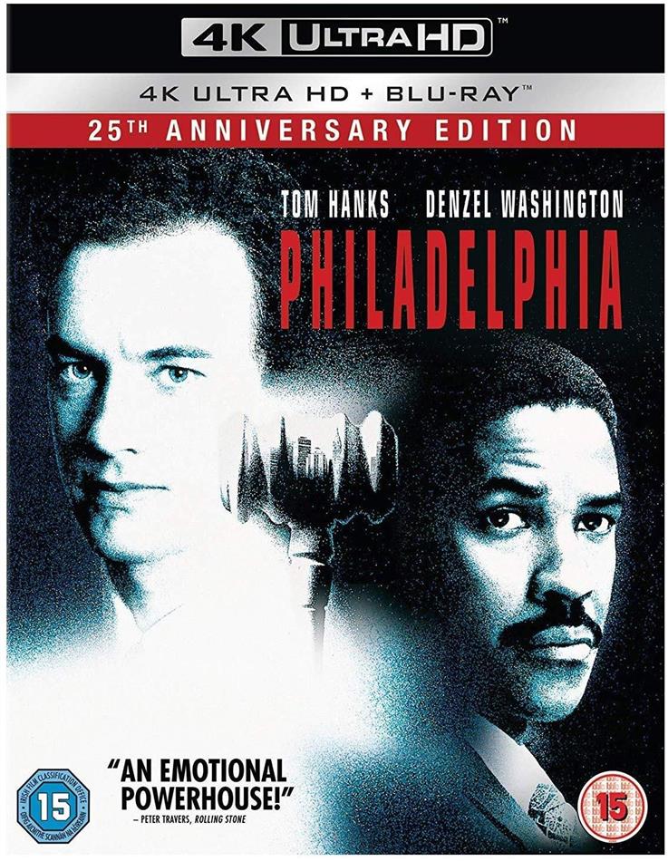 Philadelphia (1993) 25th Anniversary Edition, 4K Ultra HD + Blu-ray