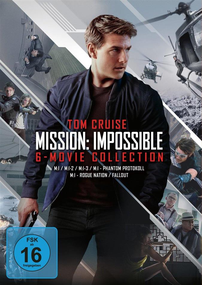Mission Impossible 1-6 6 DVDs