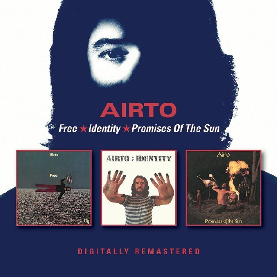 Airto - Free / Identity / Promises Of The Sun - 3 Original Albums On 2 CDs 2 CDs