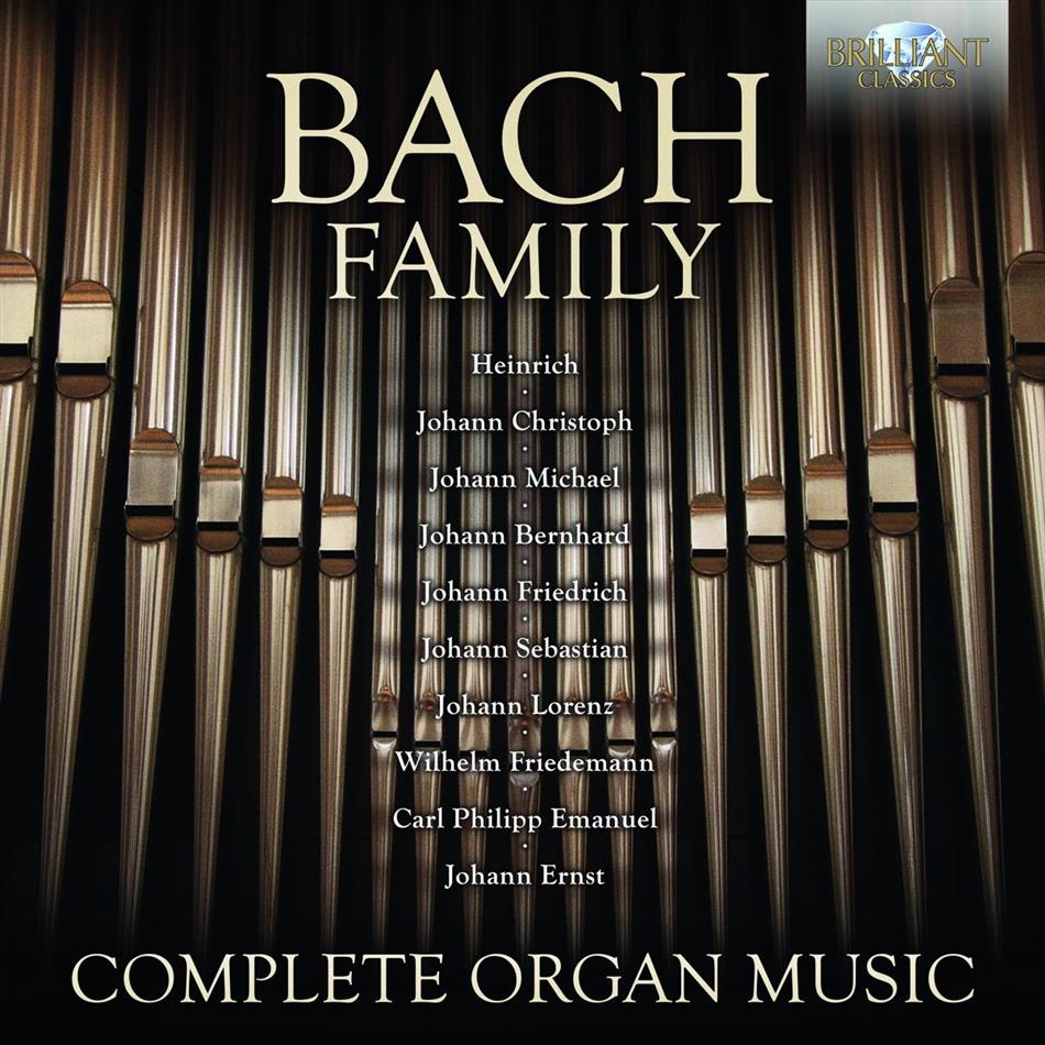 Stefano Molardi, Luca Scandali & Filippo Turri - Bach Family Complete 24 CD
