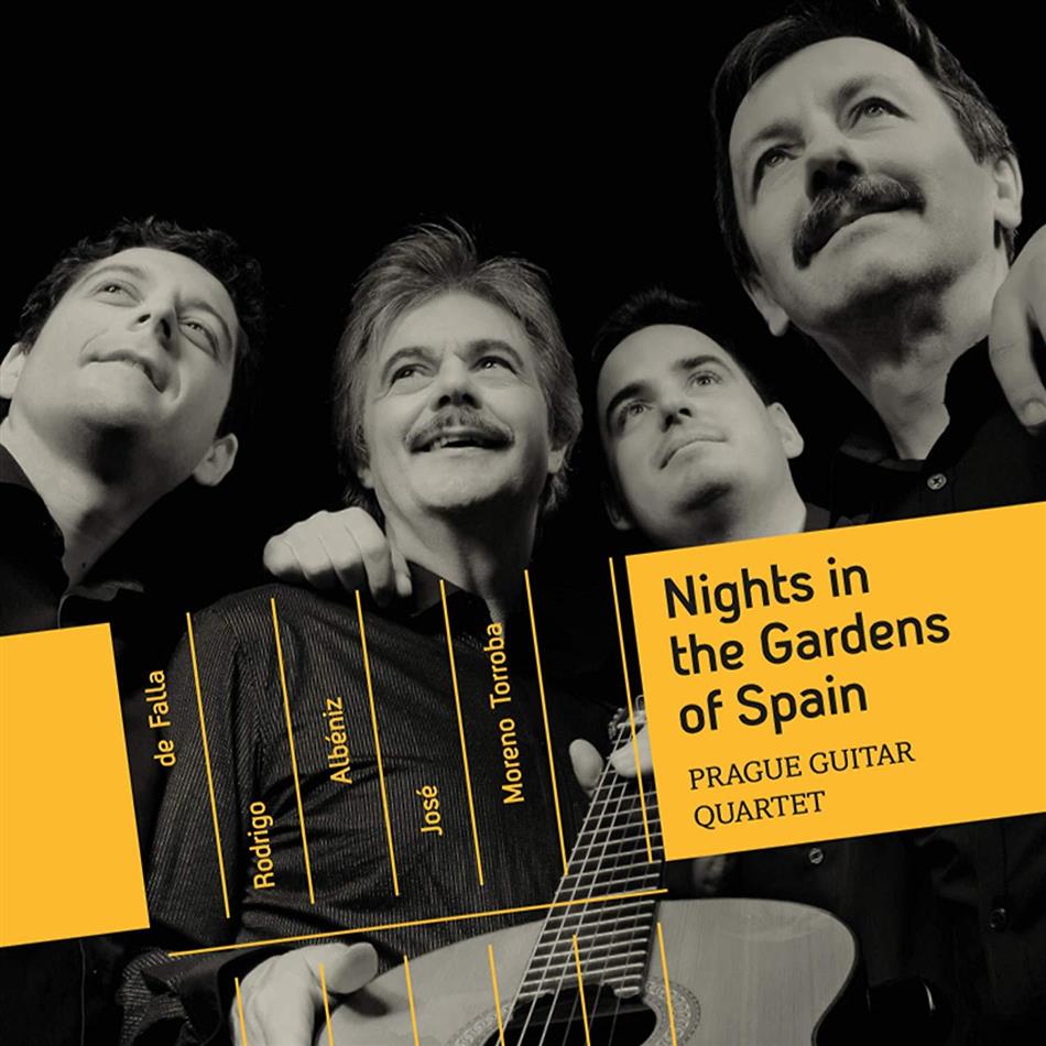 Prague Guitar Quartet, Manuel de Falla (1867-1946), Joaquin Rodrigo (1901-1999), Isaac Albéniz (1860-1909), … - Nights In The Gardens Of Spain