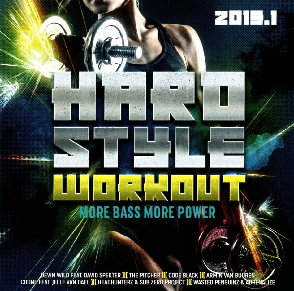 Hardstyle Workout 2019 - More Bass, More Power 2 CDs