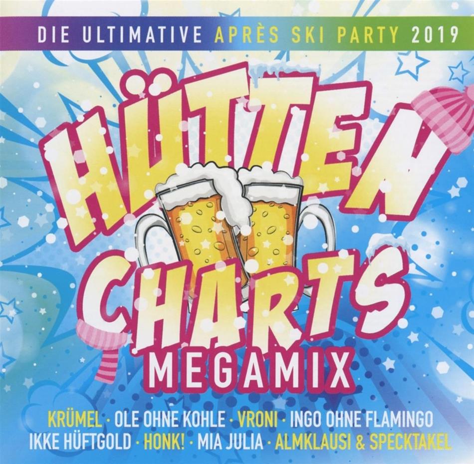 Hütten Charts Megamix - Ultimative Après Ski Party 2 CDs