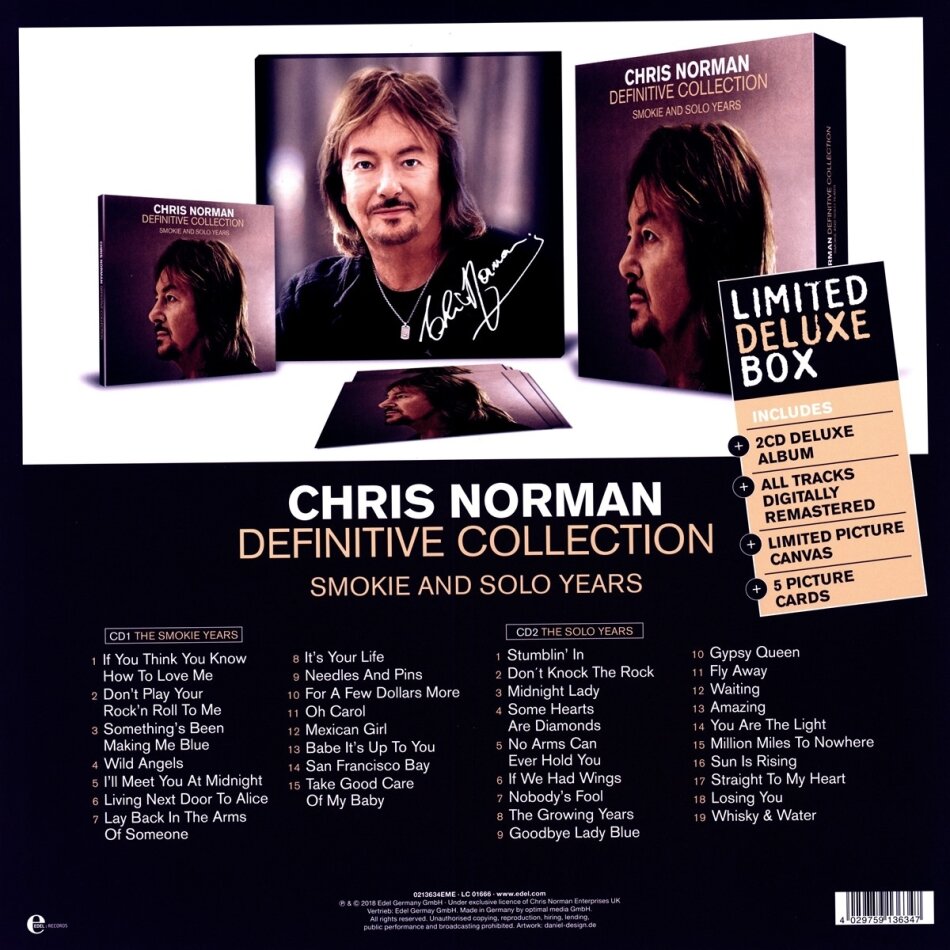 Chris Norman - Definitive Collection Limited Deluxe Edition, 2 CDs